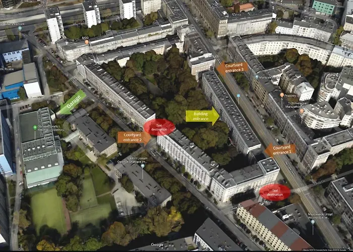 아파트 Milotu - Marszalkowski 바르샤바